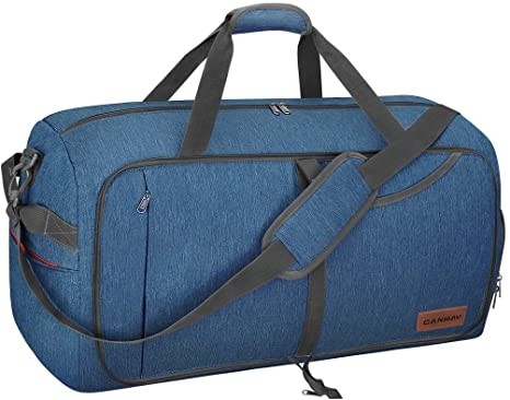 65l Travel Duffel Składana Torba Weekender Dla Mężczyzn Kobiety Wodoodporny Odporny na Rozdarcie