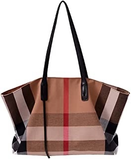 Płócienna luksusowa torebka damska o dużej pojemności Pojemna torebka damska Crossbody
