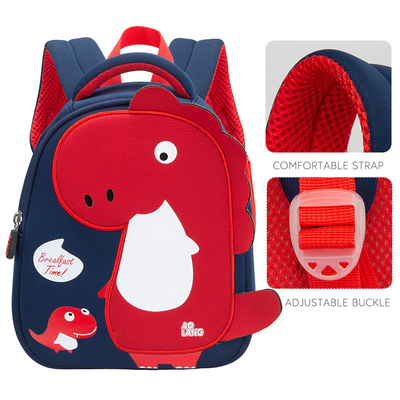 3d Dinosaur Wodoodporny plecak dla dzieci Cartoon Torby szkolne dla dzieci OEM