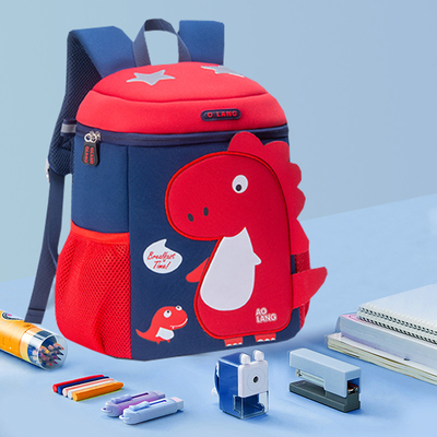 Maluch 3D Dinozaur Przedszkole Mochila Cute Cartoon Plecak dla chłopców dziewcząt