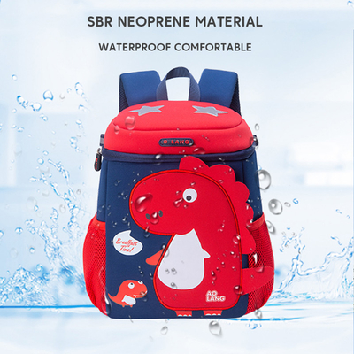 Maluch 3D Dinozaur Przedszkole Mochila Cute Cartoon Plecak dla chłopców dziewcząt