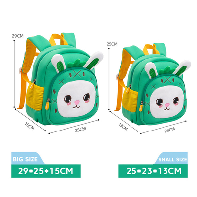 Wodoodporny neoprenowy plecak dla dzieci Monkey 3D Cute Cartoon Anti Lost