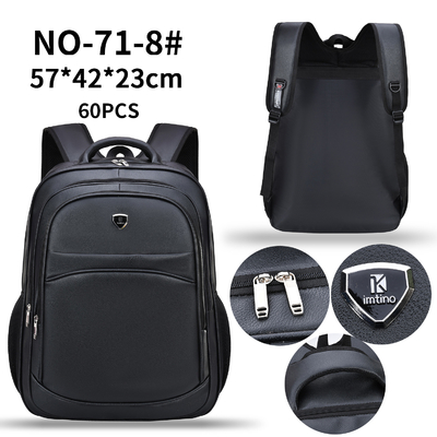 Business Casual PU Student School Bag Komputer podróżny 23-calowy plecak