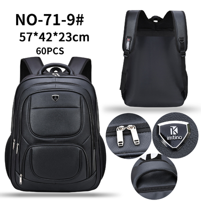 Business Casual PU Student School Bag Komputer podróżny 23-calowy plecak