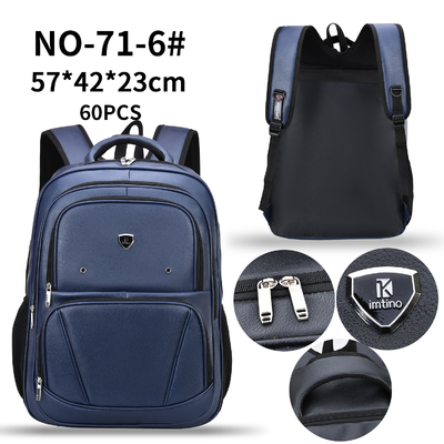 Business Casual PU Student School Bag Komputer podróżny 23-calowy plecak