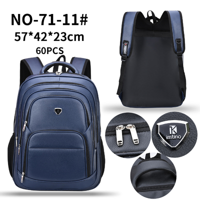 Pu Leather Retro Business Casual Plecak Męska wielofunkcyjna męska biznesowa torba na laptopa