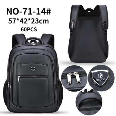 Pu Leather Retro Business Casual Plecak Męska wielofunkcyjna męska biznesowa torba na laptopa