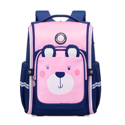 Rabit Kids School Satchels Cartoon Bear Girls Urocza torba studencka