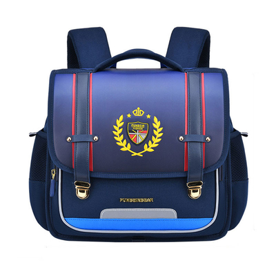 Ortopedyczne skórzane plecaki szkolne Boy Girl School Bag Duża pojemność