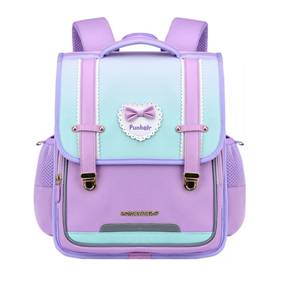 Ortopedyczne skórzane plecaki szkolne Boy Girl School Bag Duża pojemność