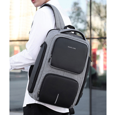 Plecak na laptopa biznesowe o dużej pojemności Ładowania USB Heavy Duty School Bags