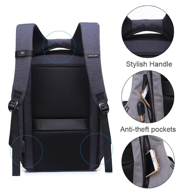 Anti Theft Business Laptop Backpack Wielofunkcyjna wodoodporna 17-calowa torba na laptopa