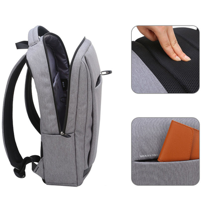 15.6 Plecak na laptopa USB Wodoodporna codzienna wodoodporna torba Oxford