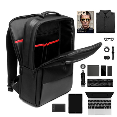 FCS Business Laptop Plecak Ładowanie USB Męski plecak podróżny Business Casual