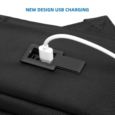 FCS Business Laptop Plecak Ładowanie USB Męski plecak podróżny Business Casual