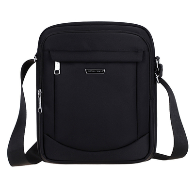Wodoodporna torba listonoszka na ramię Business Causal Black Blue