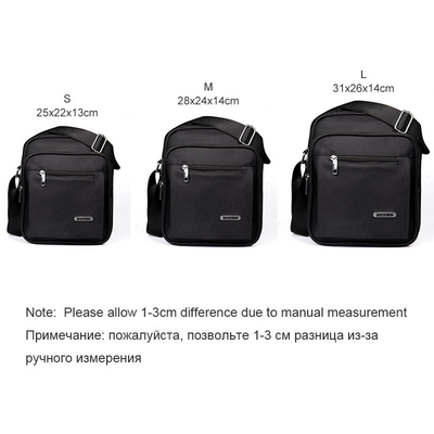 Solidne męskie płócienne torby na ramię Klamra Casual Przenośna torba crossbody z wieloma kieszeniami