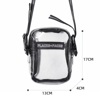 Places Faces Fashion Fanny Pack ODM Przezroczysta torba boczna z PVC