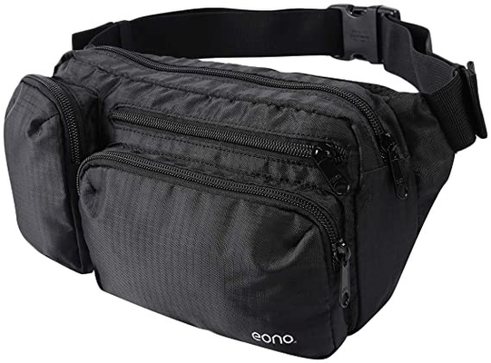 Duża pojemność Fashion Fanny Pack Wiele kieszeni do uprawiania turystyki pieszej