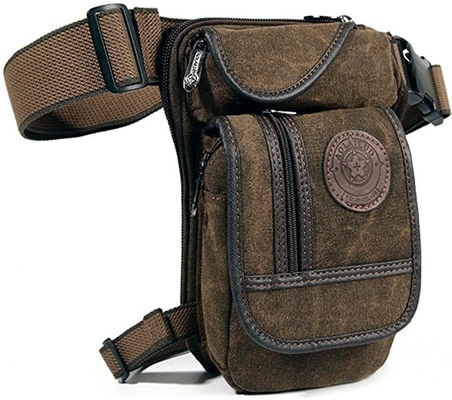 Tactical Cycling Canvas Drop Leg Bag Plecak turystyczny dla mężczyzn dla kobiet