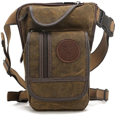 Tactical Cycling Canvas Drop Leg Bag Plecak turystyczny dla mężczyzn dla kobiet