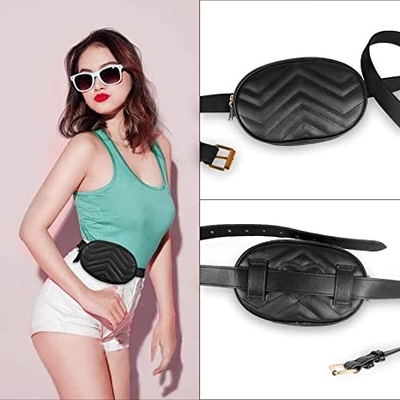 Torba Crossbody Fashion Fanny Pack Wodoodporna torba ze skóry PU