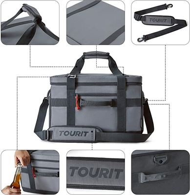48 Can Insulated Cooler Bags 32l Duże składane lodówki na lunch na plażę piknikową