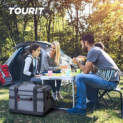 48 Can Insulated Cooler Bags 32l Duże składane lodówki na lunch na plażę piknikową