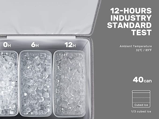 Szczelne, składane, izolowane torby chłodzące Pudełko na lunch na piknik na kempingu