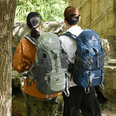 50l Lekki wodoodporny plecak turystyczny do wspinaczki Camping Touring