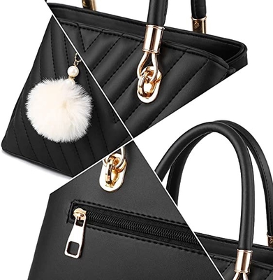 Skórzana moda Pu damska luksusowa torebka z górnym uchwytem Satchel